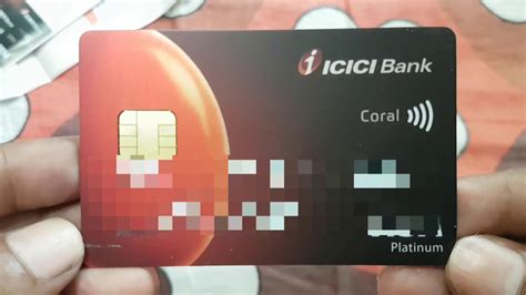 icici credit card contactless|ICICI coral credit card.